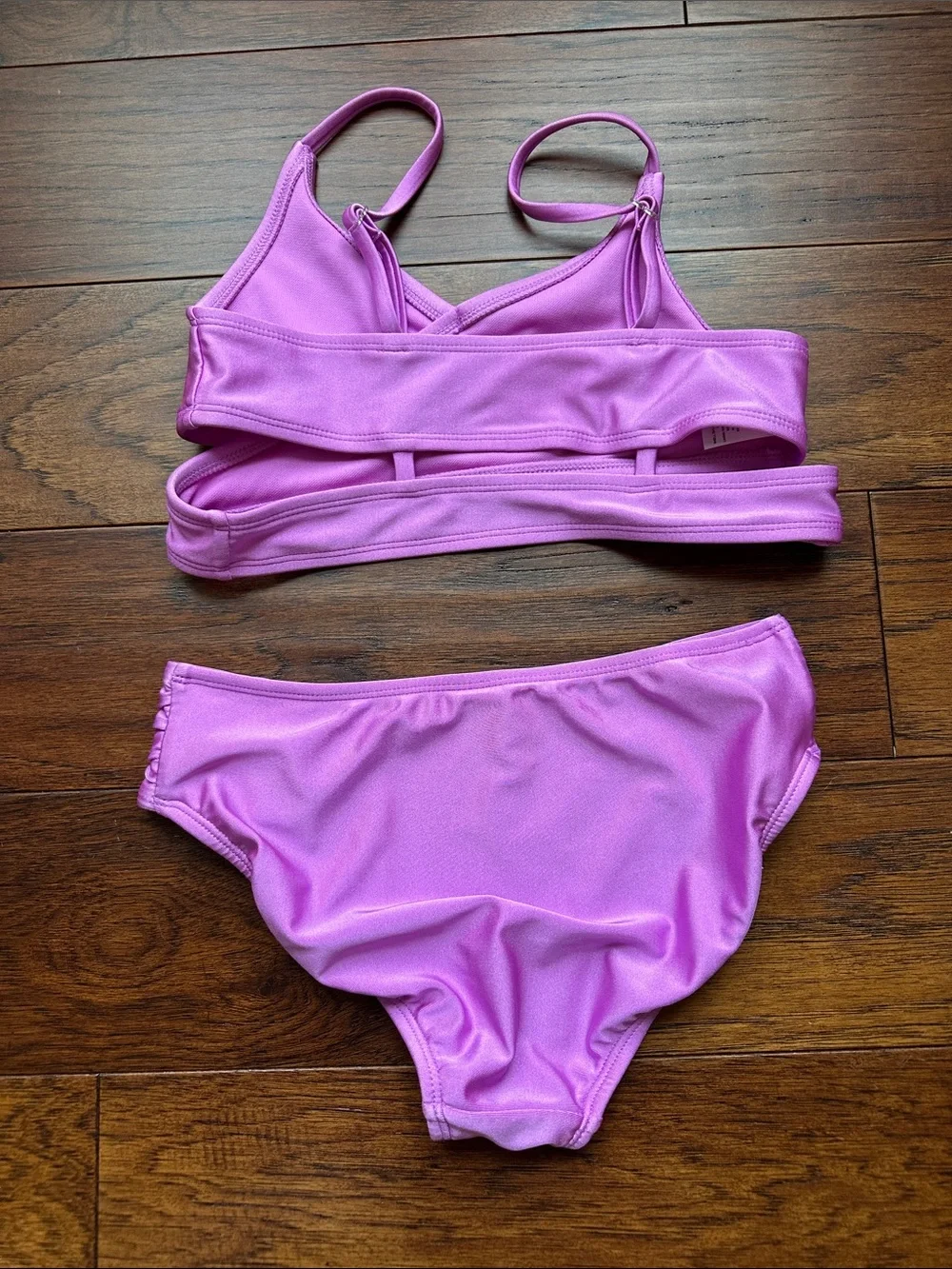 Girls Mixed Bikini Set - Multi Color Floral & Solid